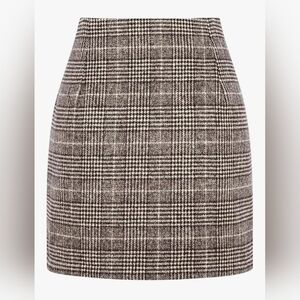 Classic Plaid Women's Mini Skirt